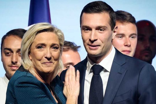 marine lepen - jordan bardella